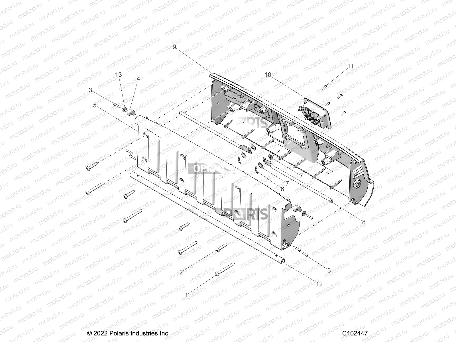 BODY | BODY, TAILGATE - A23SWE57F1/S57C1/C2 (C102447)