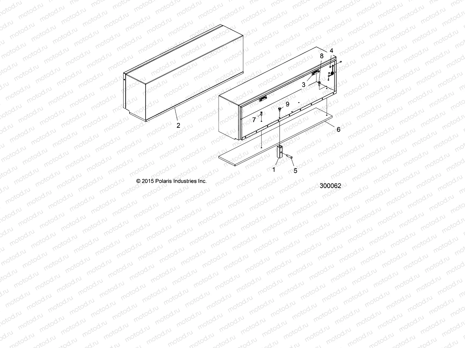 BODY | BODY, TOOLBOX, DUAL - L20G2DGALA