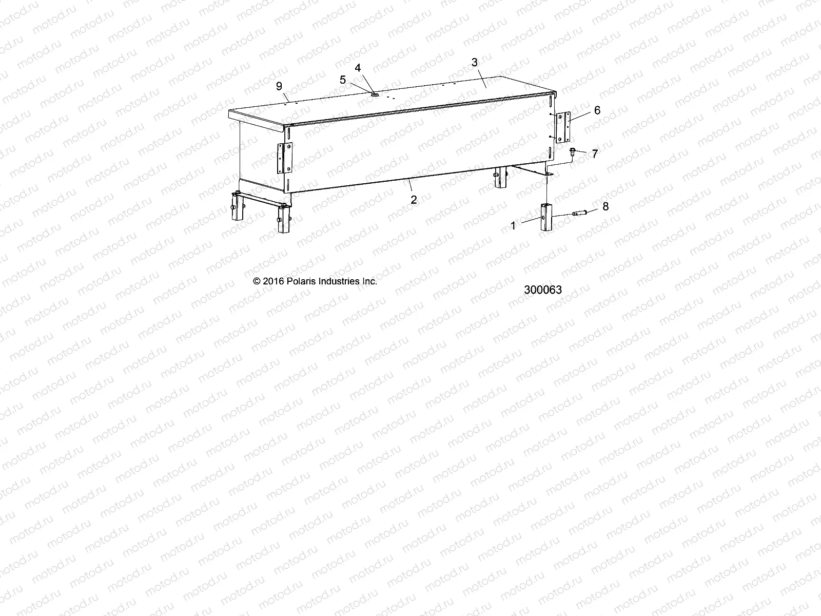BODY | BODY, TOOLBOX, FRONT - L21G2DGALA (300063)
