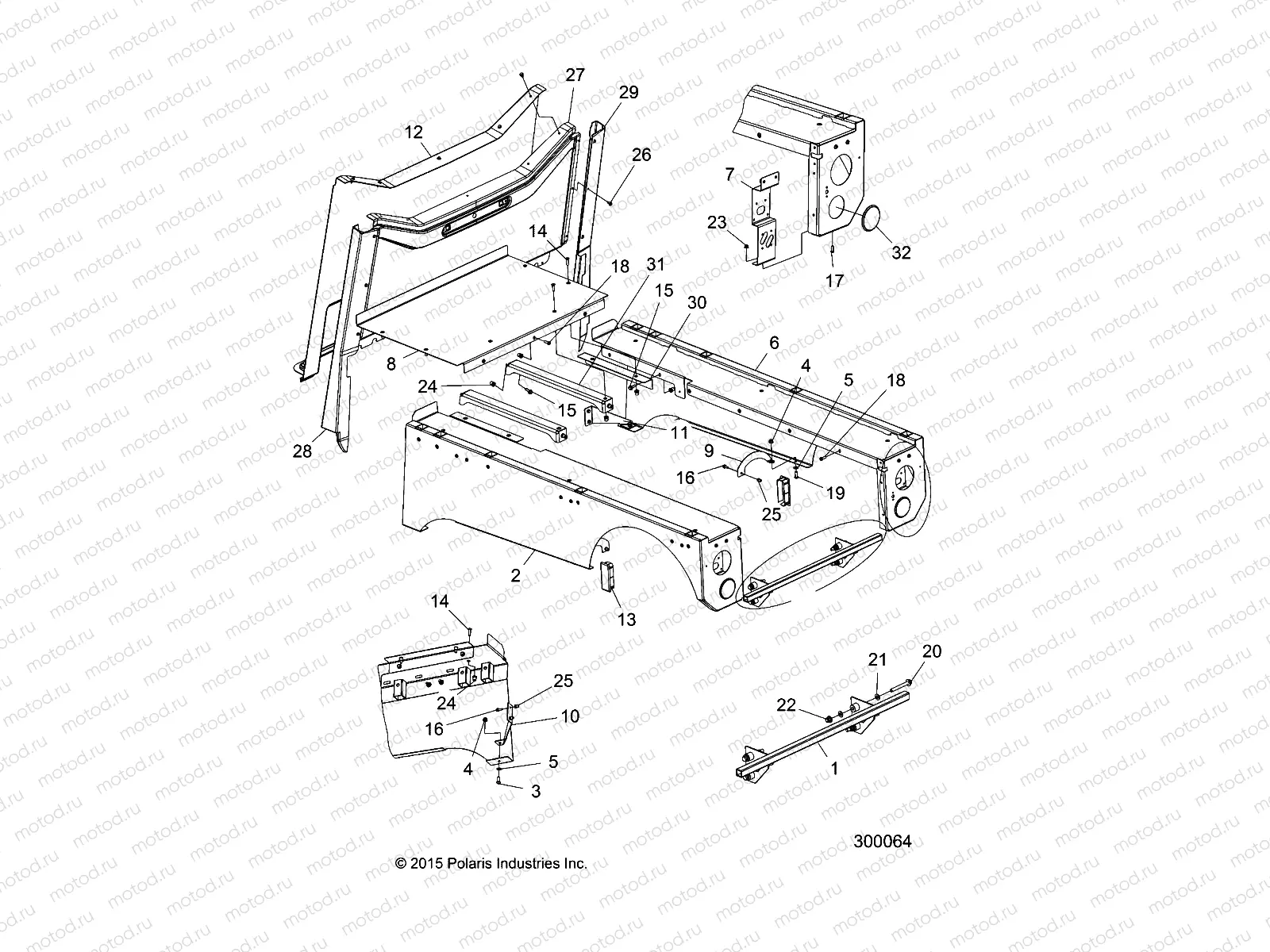 BODY | BODY, TRIM, REAR - L16G2D
