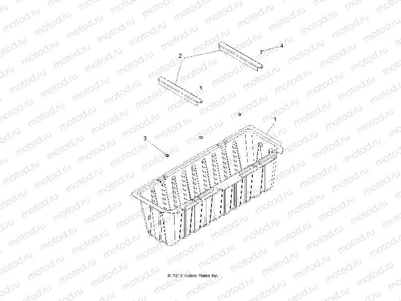 BODY | BODY, UNDER SEAT STORAGE BOX - R14WH57AA/AC/AR/6EAT (49RGRSTORAGE14570CREW)