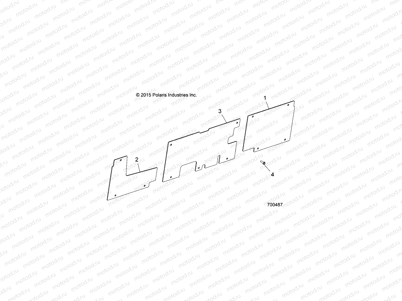 BODY | BODY, WHEEL WELL PLATES - R18RCA57A1/A4/B4/B1 (700487)
