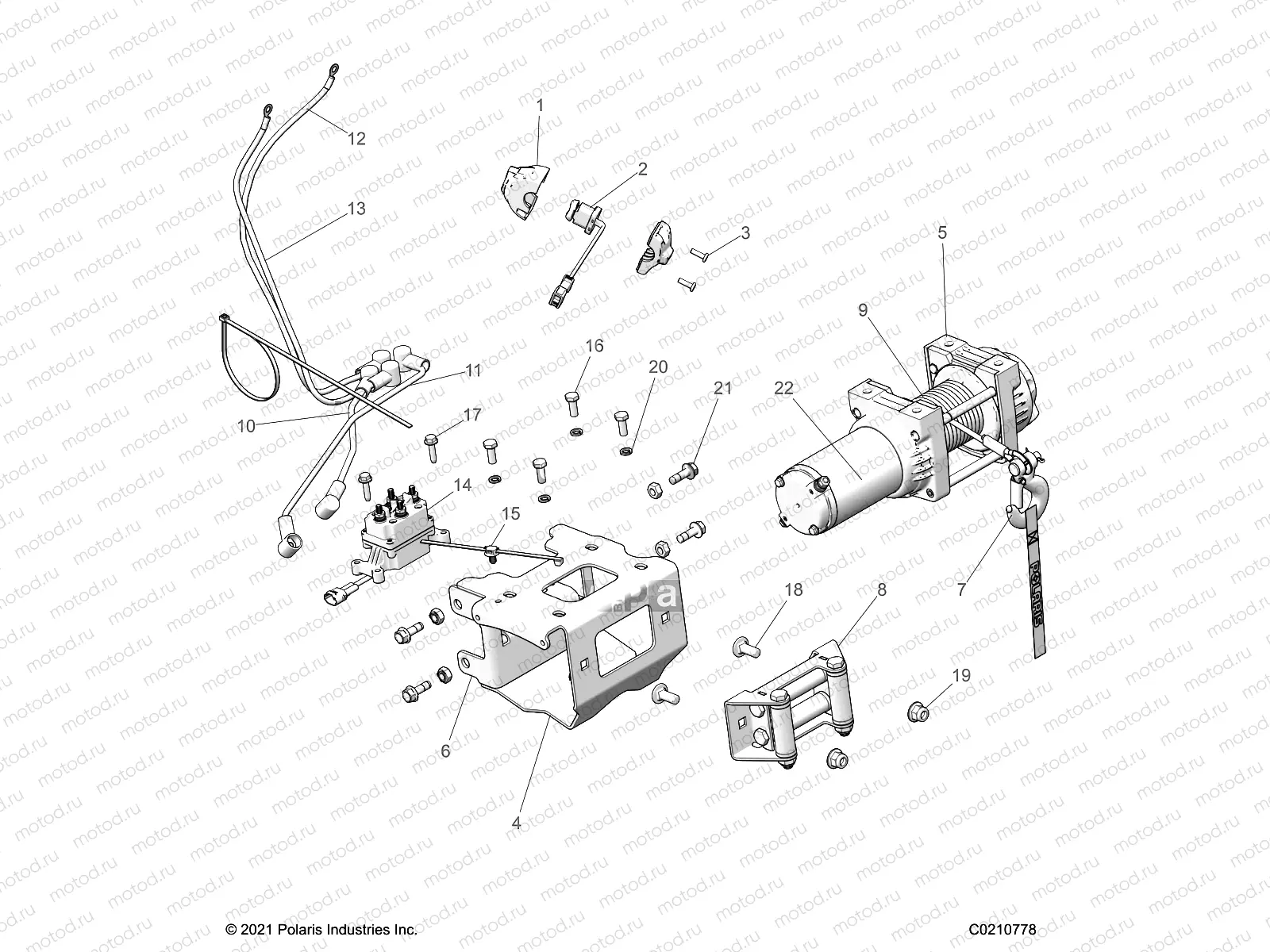 BODY | BODY, WINCH - A22SYE95KP (C0210778)