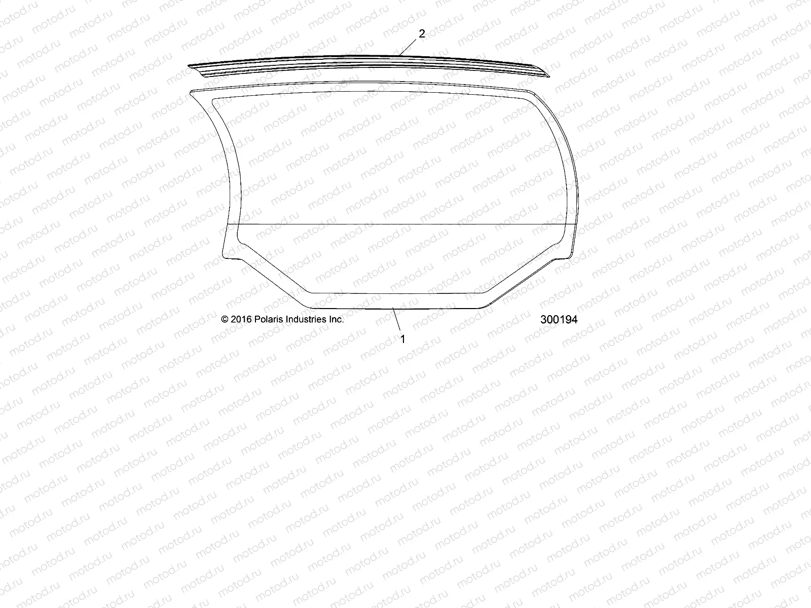 BODY | BODY, WINDOW, REAR - L21G2AGALA/DGALA/4AGALA/6AGALA (300194)