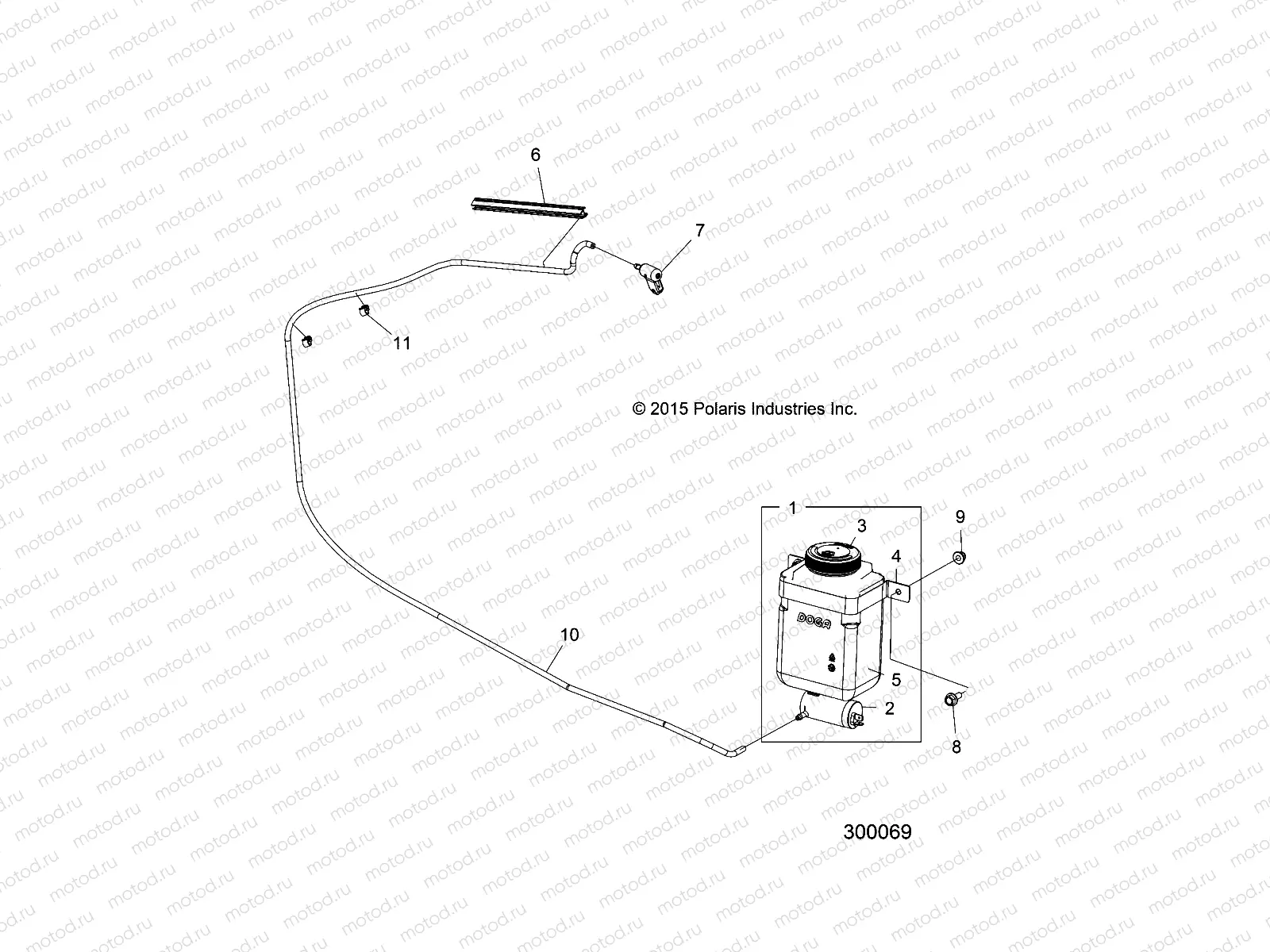 BODY | BODY, WINDSHIELD, WASHER - L21G2AGALA/DGALA/4AGALA/6AGALA (300069)