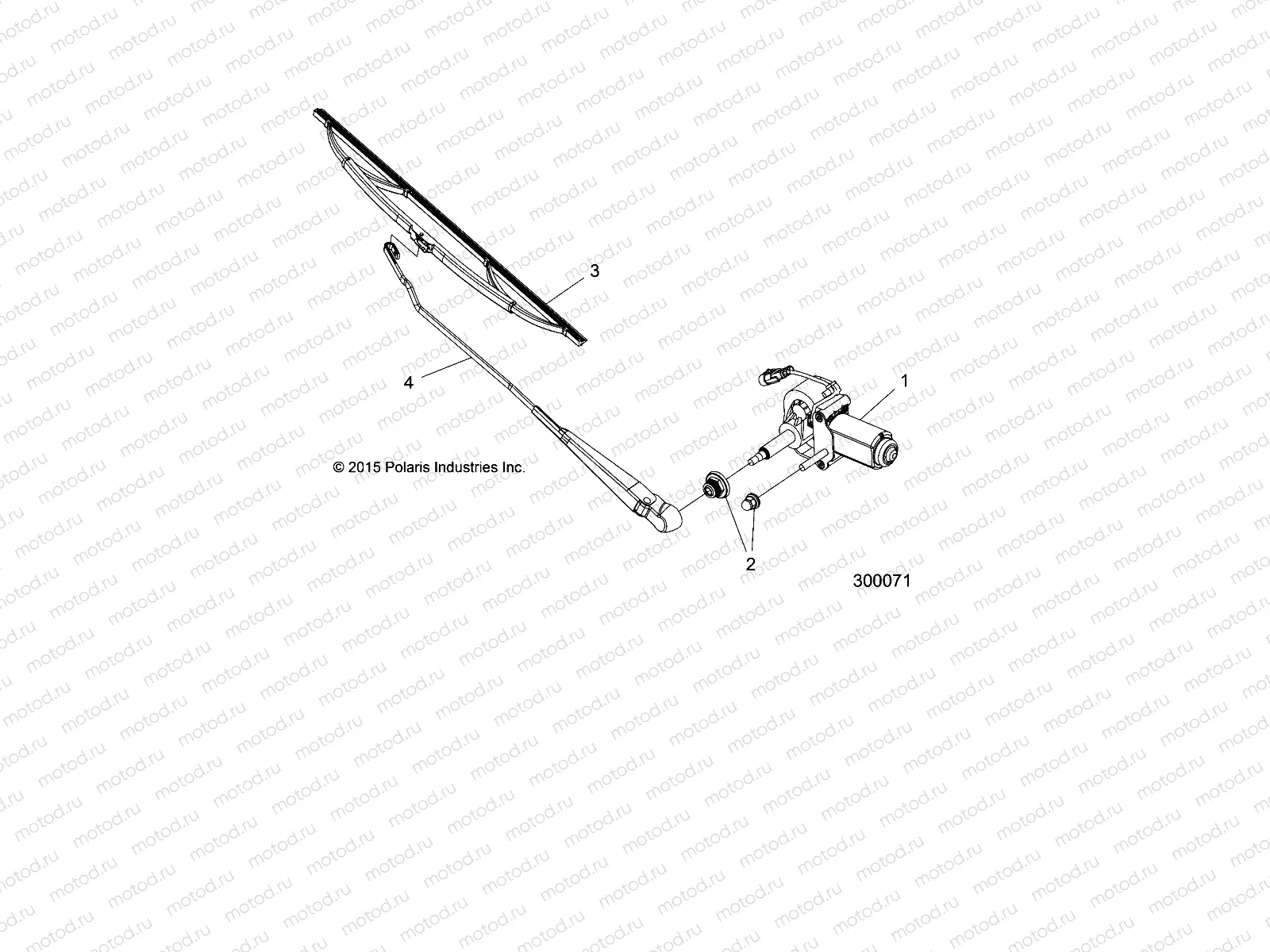 BODY | BODY, WINDSHIELD, WIPER, LH - L18G2/4/6 ALL OPTIONS