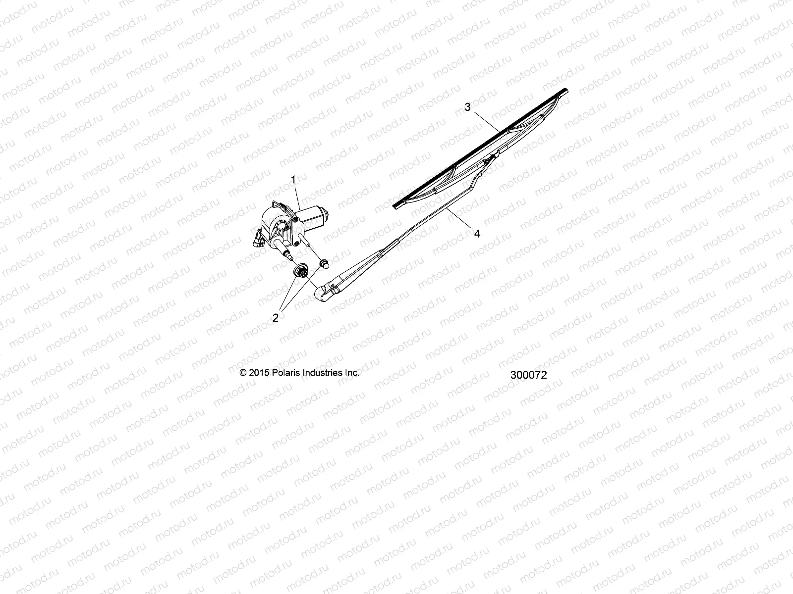 BODY | BODY, WINDSHIELD, WIPER, RH - L16G2/4/6 ALL OPTIONS