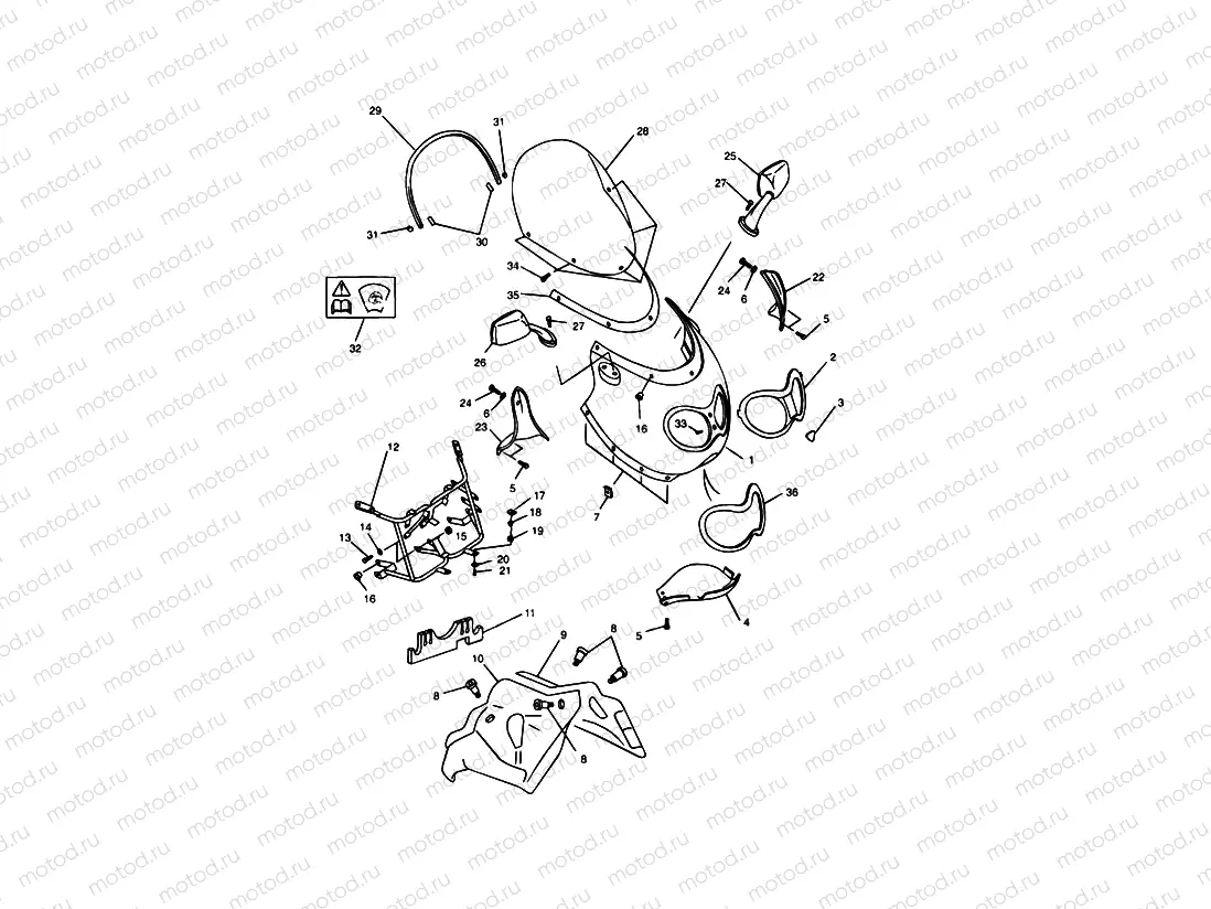 Bodywork - Cockpit Area
