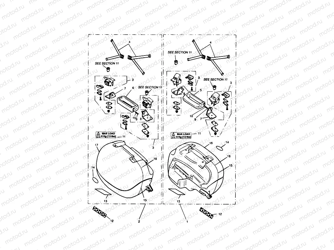 Bodywork - Luggage Systems