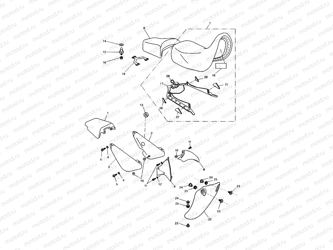 Bodywork - Rear/Seat