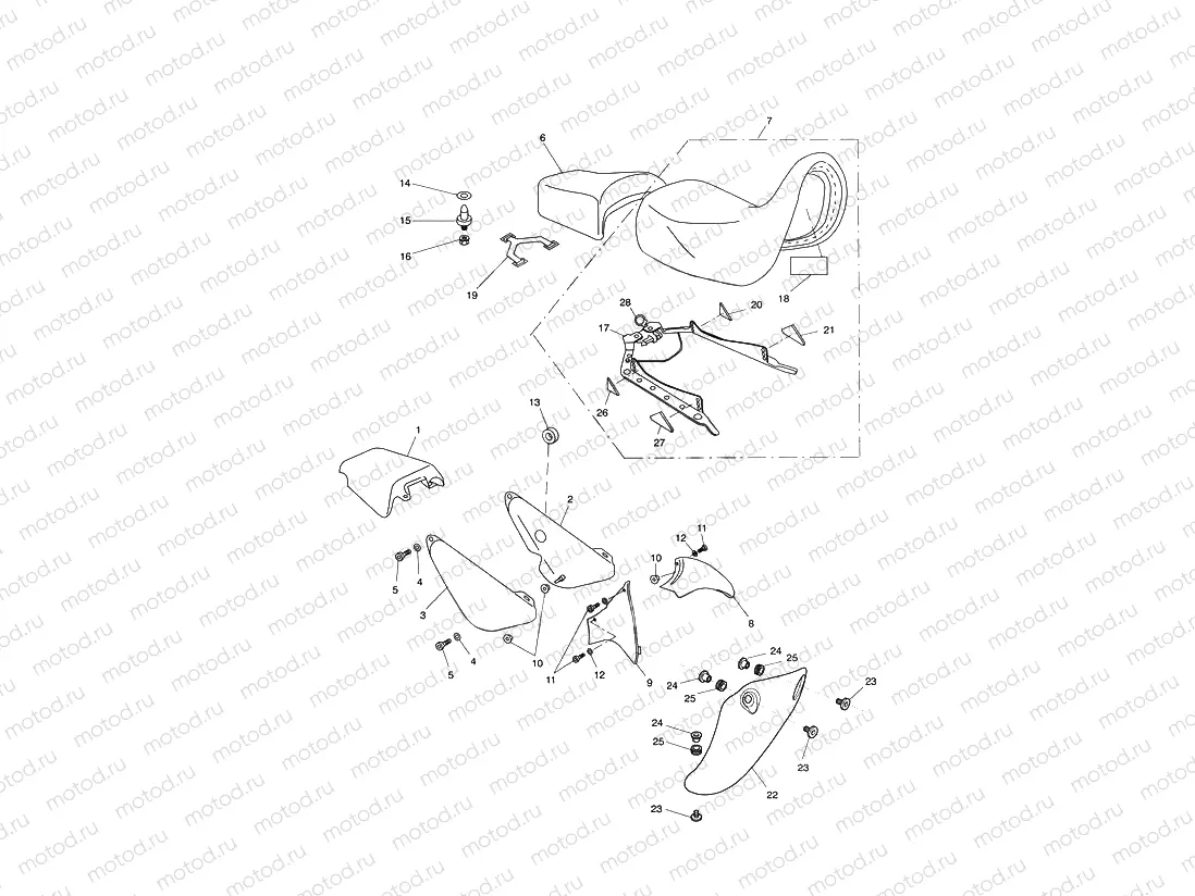 Bodywork - Rear/Seat