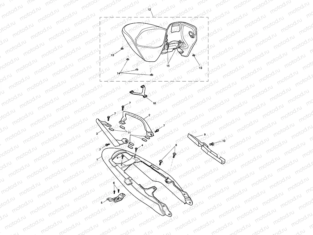 Bodywork - Rear/Seat