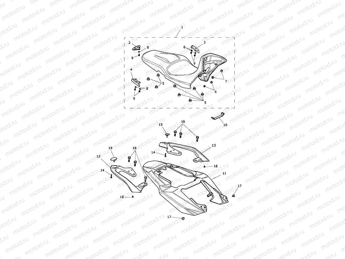 Bodywork - Rear/Seat
