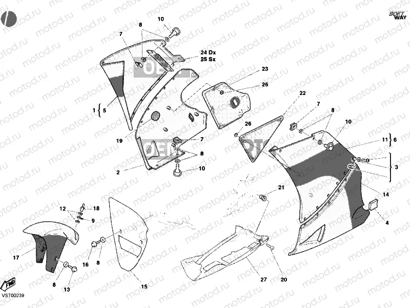 BOSTROM FAIRING » PLASTICS