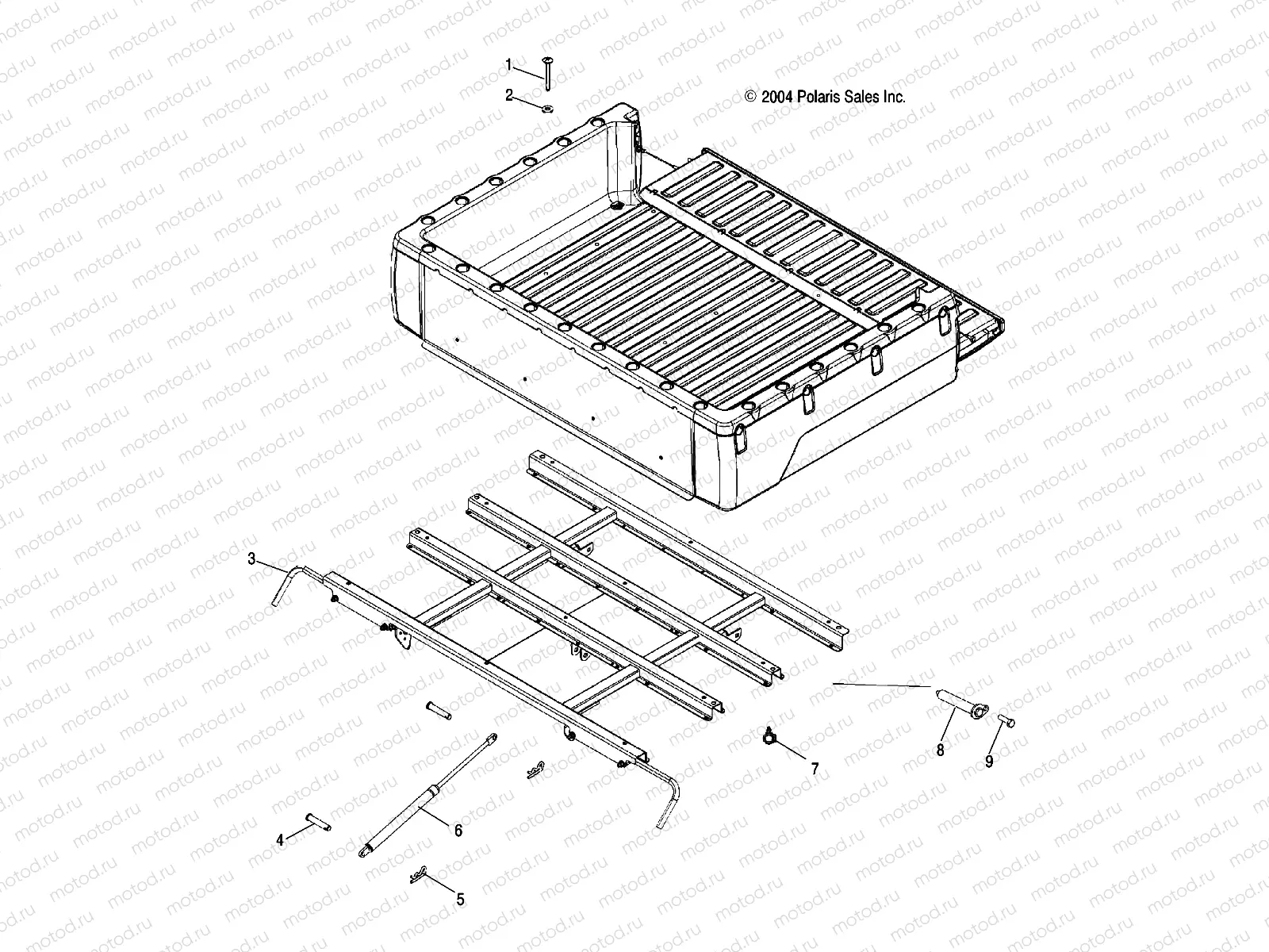 BOX MOUNTING - R05RB50AA/RD50AA/AB/AC/AD/RF50AA/AB (4995359535A10) | BOX MOUNTING - R05RB50AA/RD50AA/AB/AC/AD/RF50AA/AB (4995359535A10)