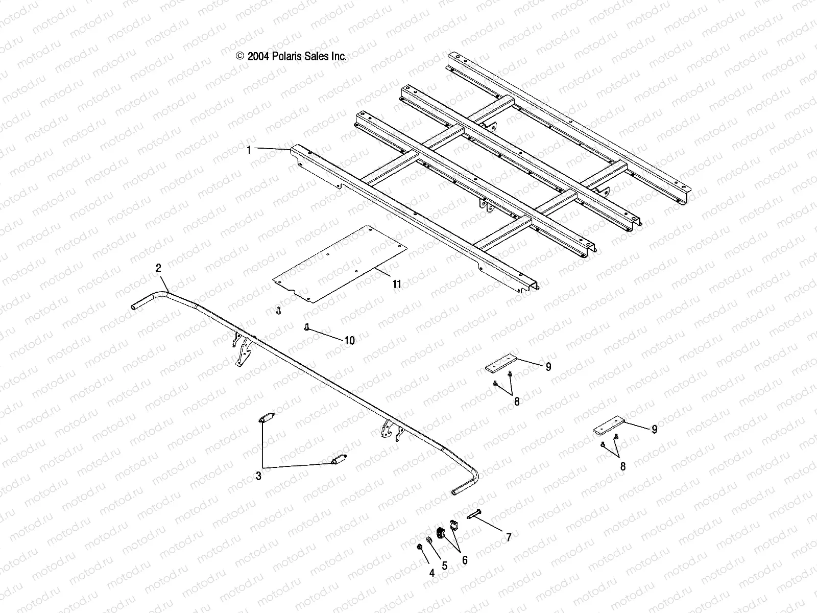 BOX SUPPORT - R05RD68AA/AB (4995359535A09) | BOX SUPPORT - R05RD68AA/AB (4995359535A09)