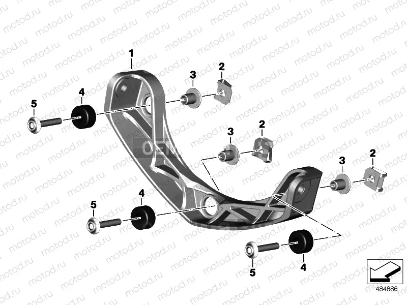 BRACKET HEADLIGHT