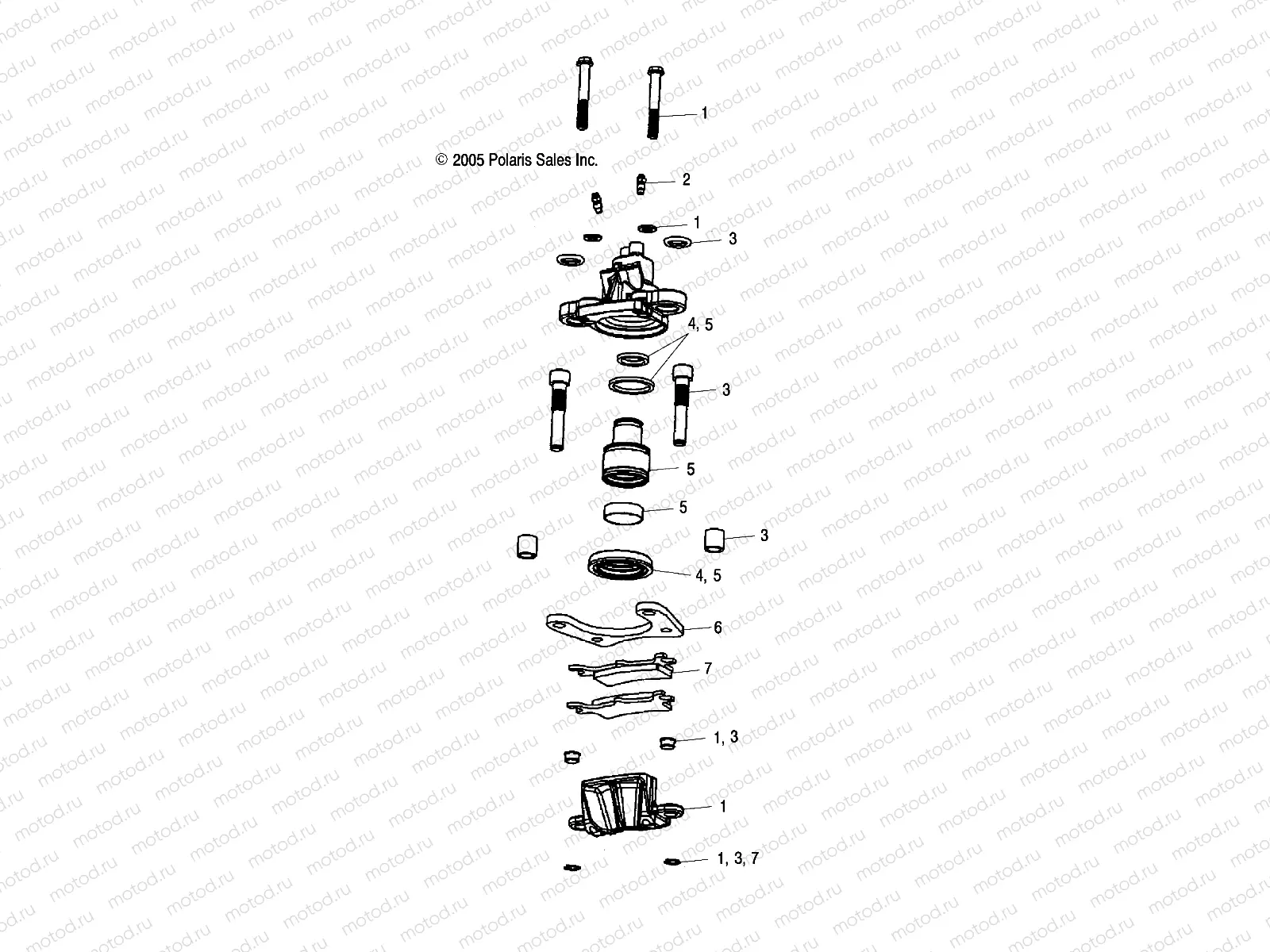 BRAKE | BRAKE, CALIPER, REAR - A07MH46AA/AZ (4999200059920005B05)