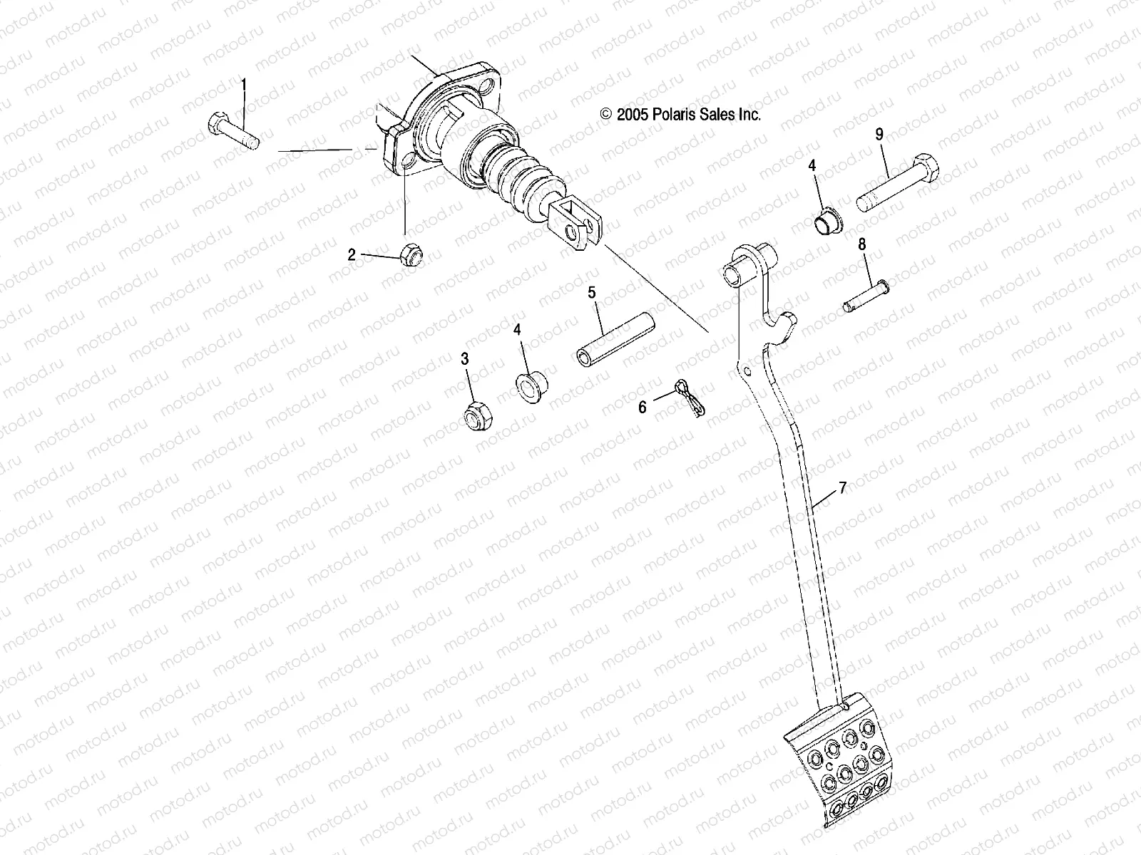 BRAKE | BRAKE, FOOT - R06RF68AA (4999202119920211C02)