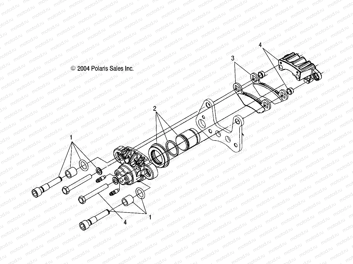 BRAKE | BRAKE, FRONT - A05MH68AP (4999609960B09)