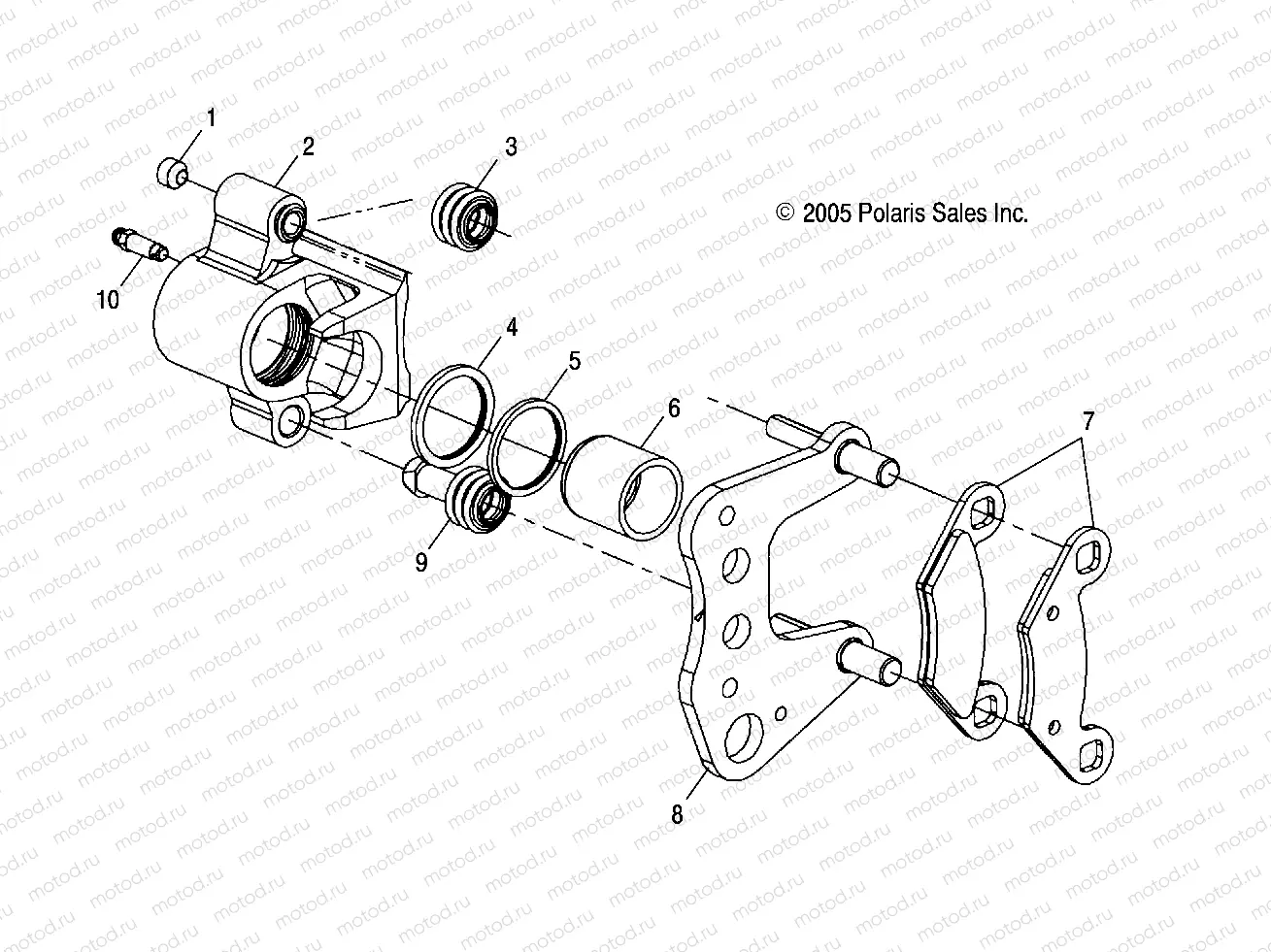 BRAKE | BRAKE, FRONT - A06MH76AL/AQ/AT/AX/AY/AZ (4999206649920664B04)