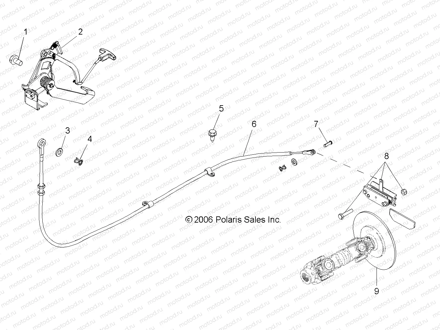 BRAKE | BRAKE, PARK - R06RD50AB/AC (4999203249920324C07)