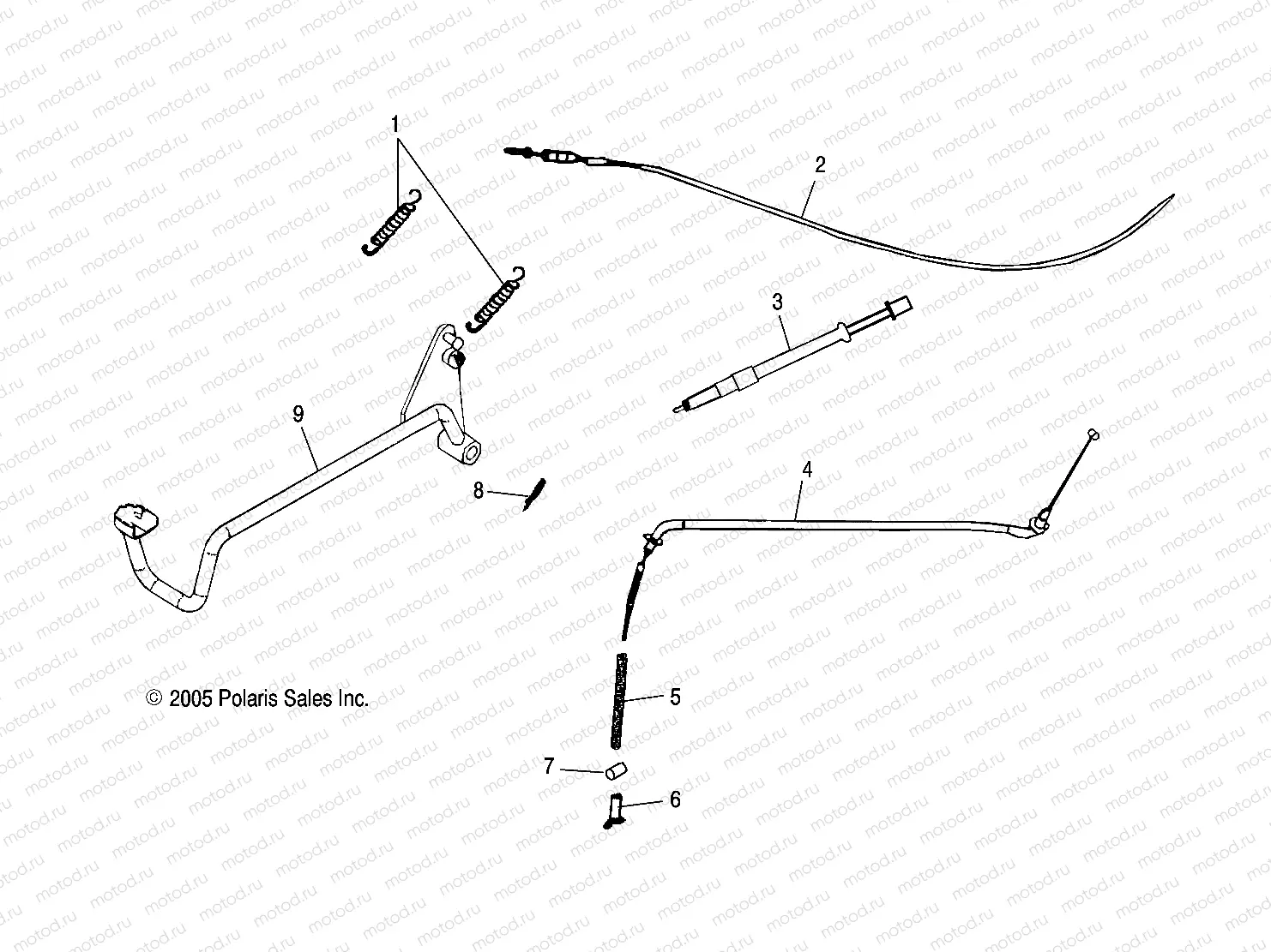 BRAKE | BRAKE, REAR - A05PB20AA/AB/AC/AD (4999202449920244B13)