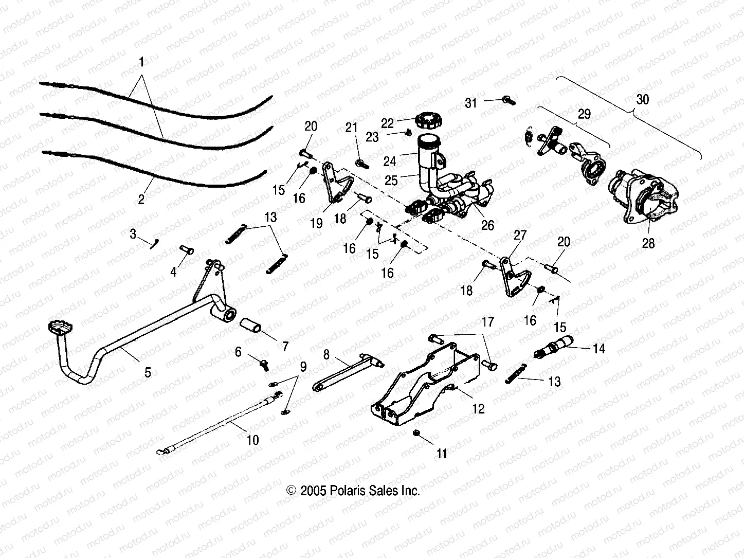 BRAKE | BRAKE, REAR - A06PB20VA/VB (4999202869920286B13)