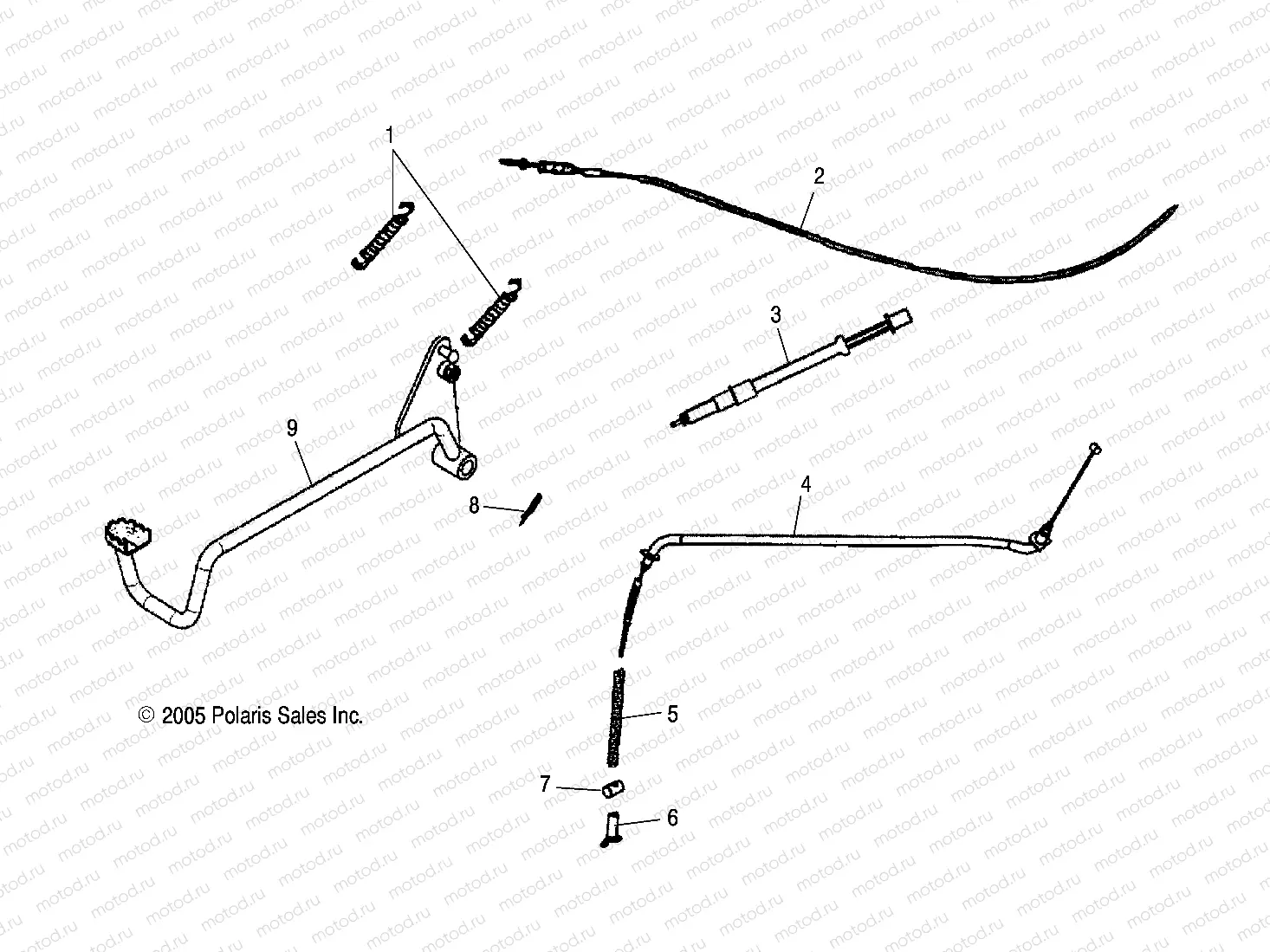 BRAKE | BRAKE, REAR - A06SB20AA/AB (4999202799920279B13)