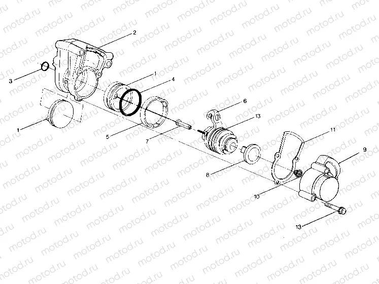 Brake Caliper Assembly (4913501350030A) | Brake Caliper Assembly (4913501350030A)