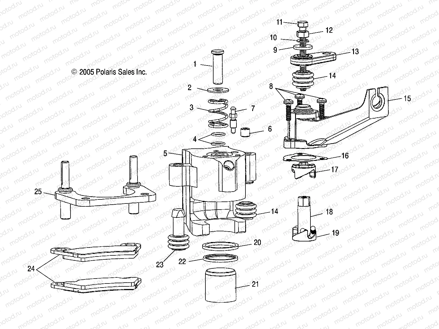 BRAKE CALIPERS | BRAKE CALIPERS, REAR - R06RB63AA (4999202159920215C01)
