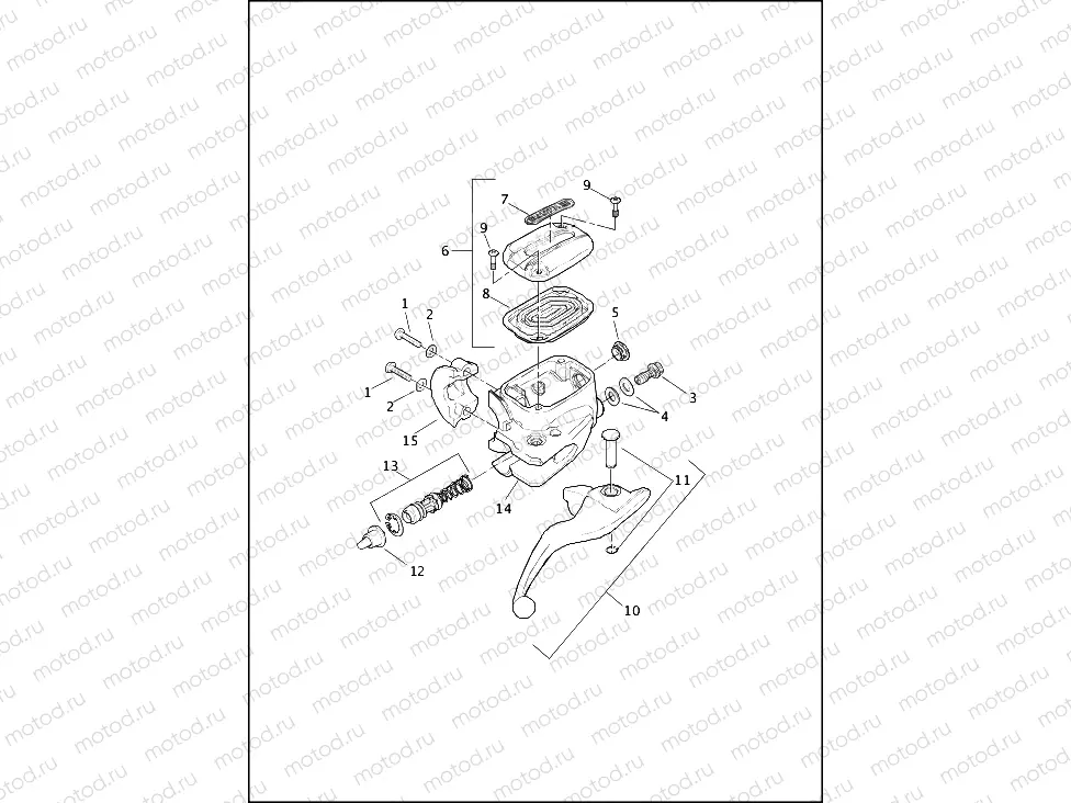 BRAKE CONTROL, FRONT