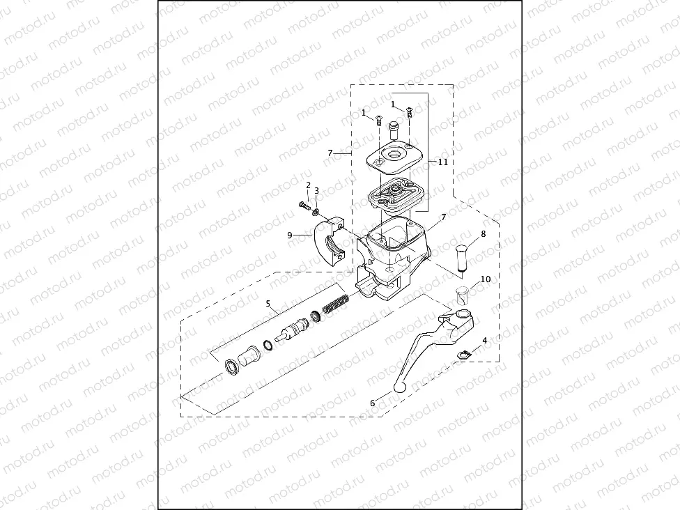 BRAKE CONTROL, FRONT