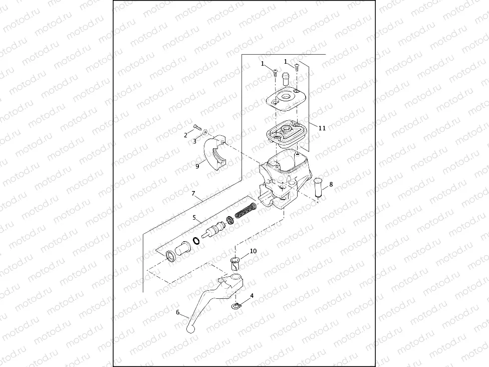 BRAKE CONTROL, FRONT