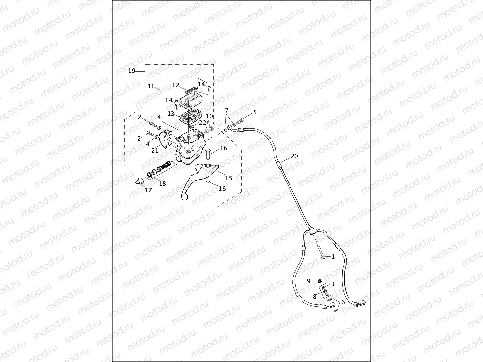 BRAKE CONTROL, FRONT