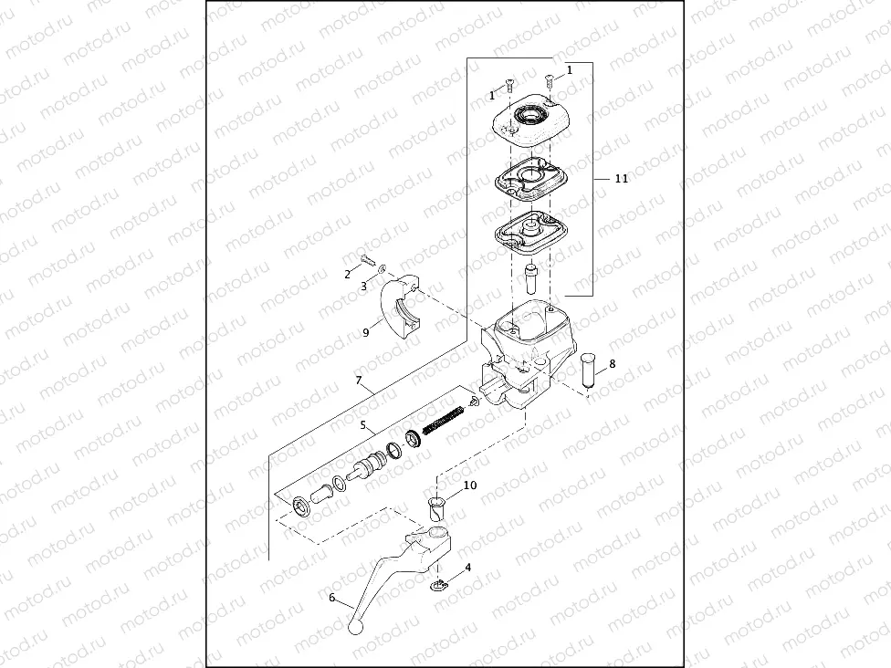 BRAKE CONTROL, FRONT