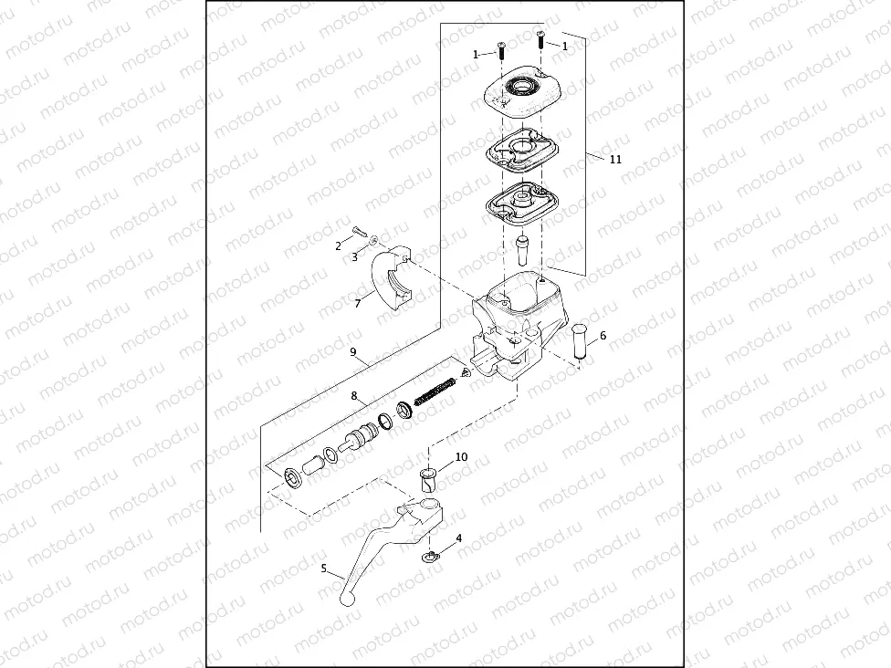 BRAKE CONTROL, FRONT