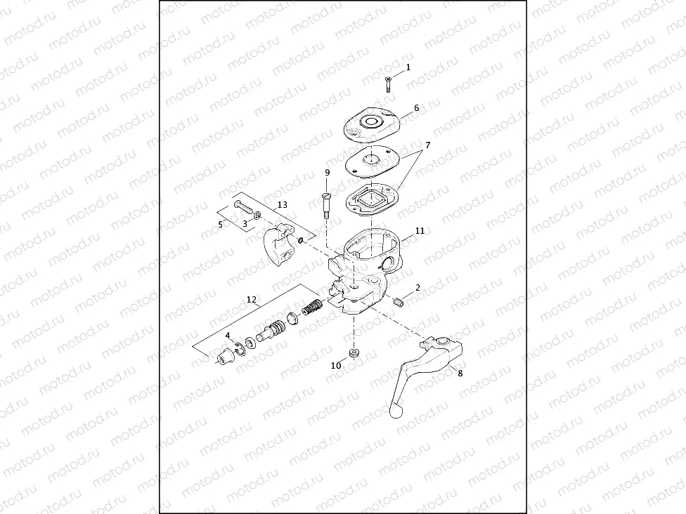 BRAKE CONTROL, FRONT
