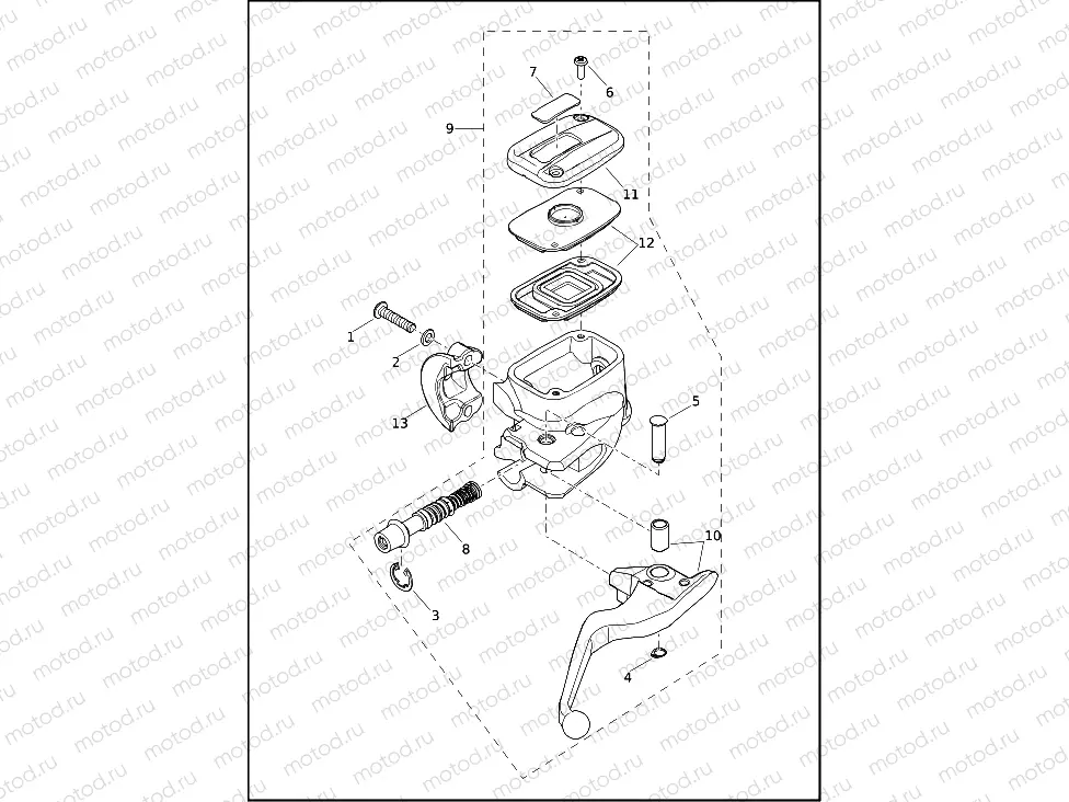 BRAKE CONTROL, FRONT