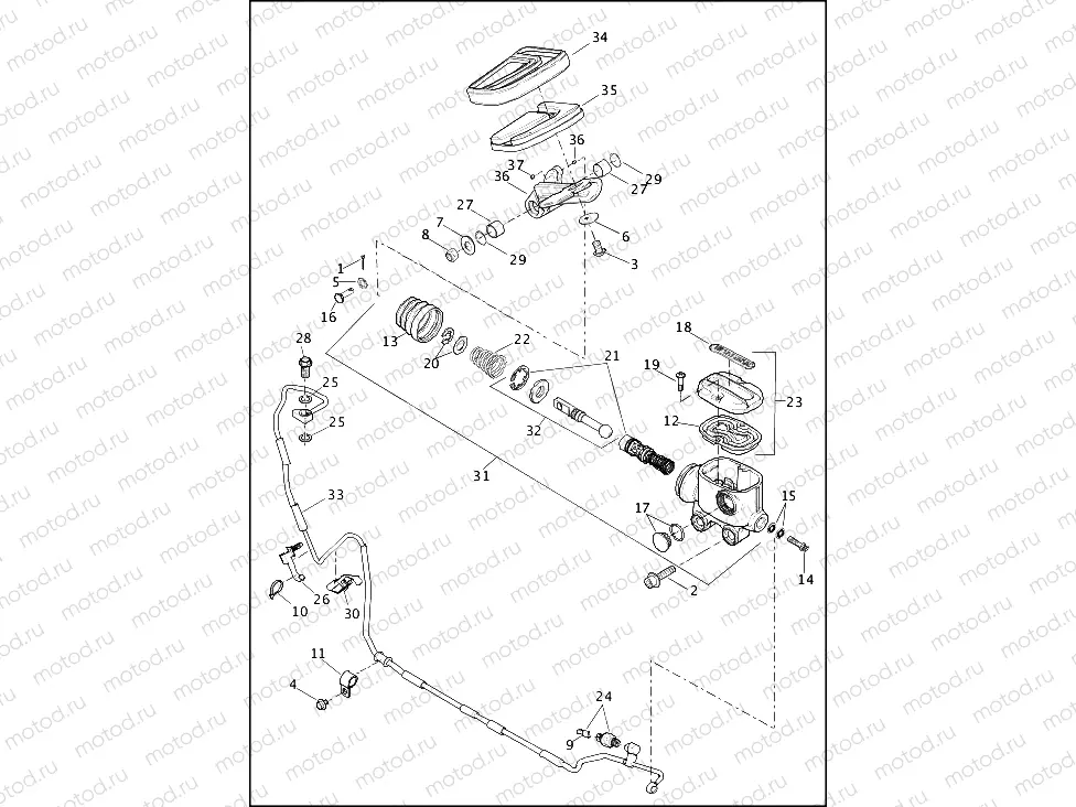 BRAKE CONTROL, REAR