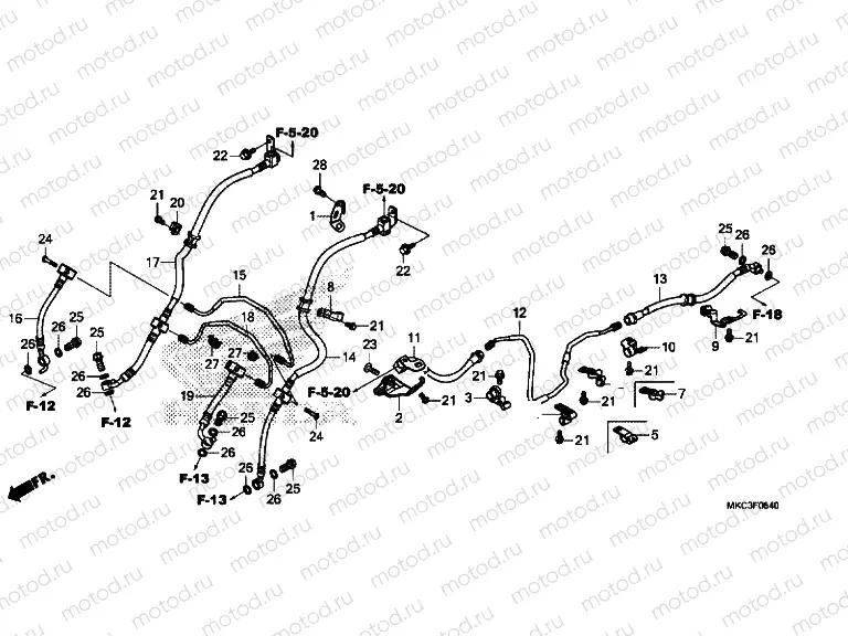 BRAKE HOSE / BRAKE PIPE