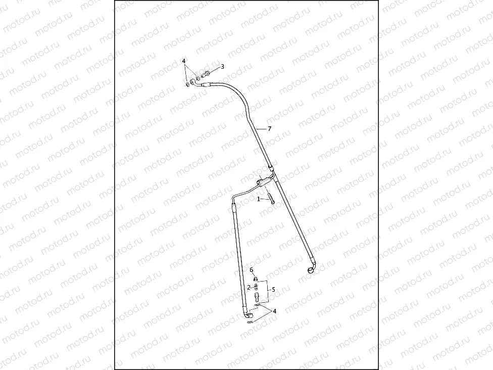 BRAKE LINE, FRONT