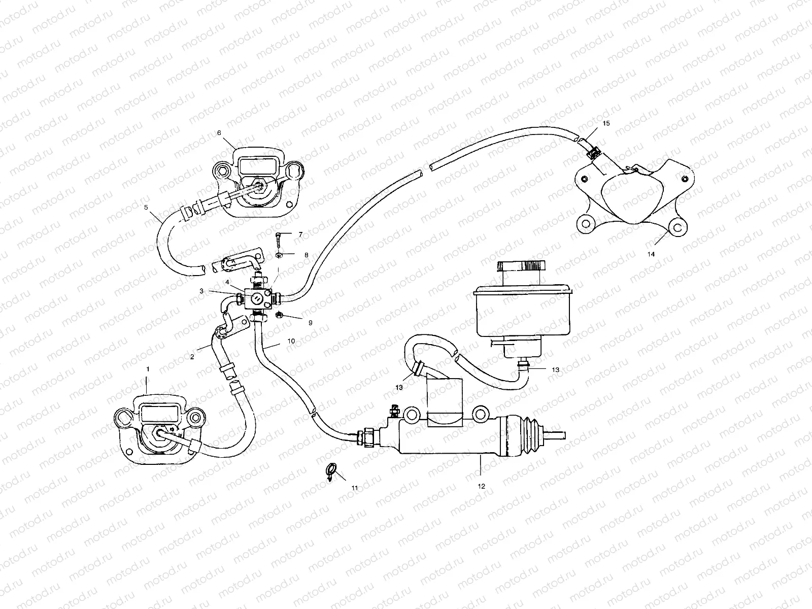 BRAKE LINES - A99RF50AA (4946494649C004) | BRAKE LINES - A99RF50AA (4946494649C004)
