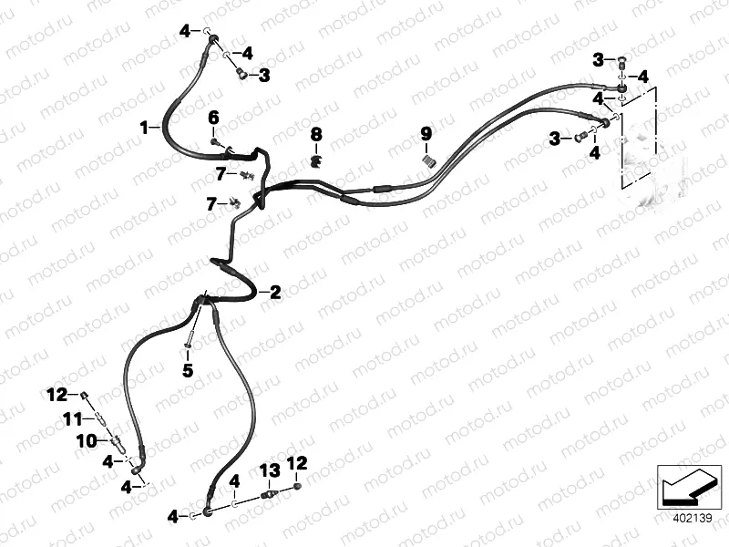 BRAKE LINES, FRONT