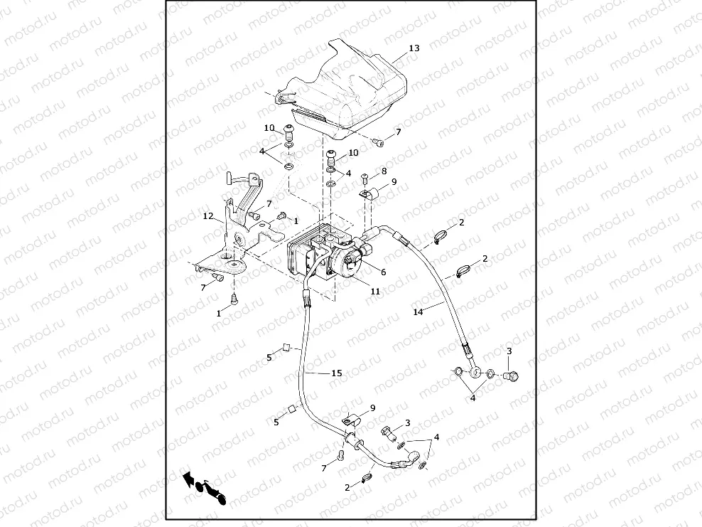 BRAKE LINES, REAR