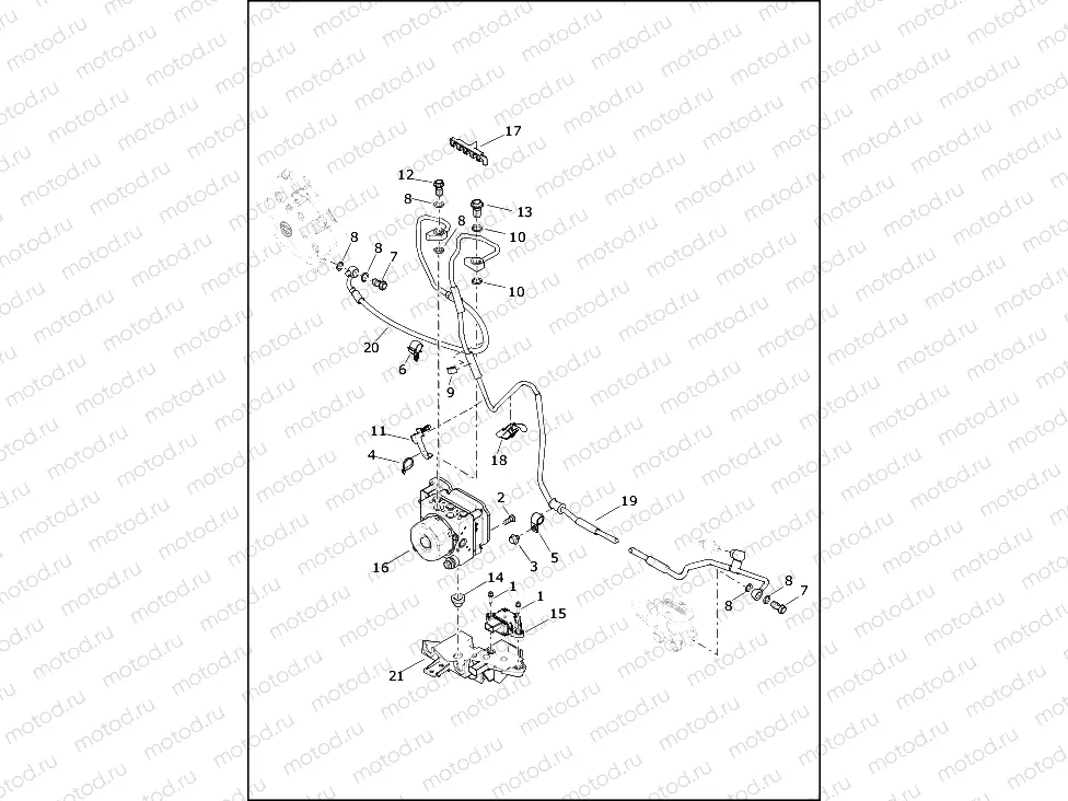 BRAKE LINES, REAR
