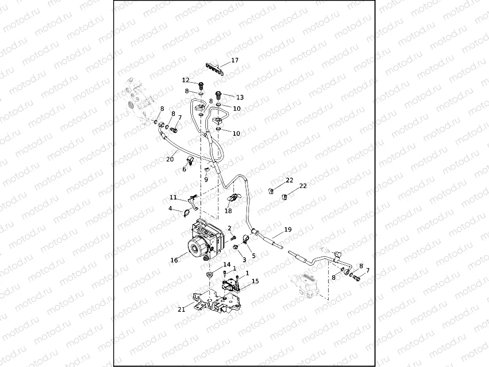 BRAKE LINES, REAR