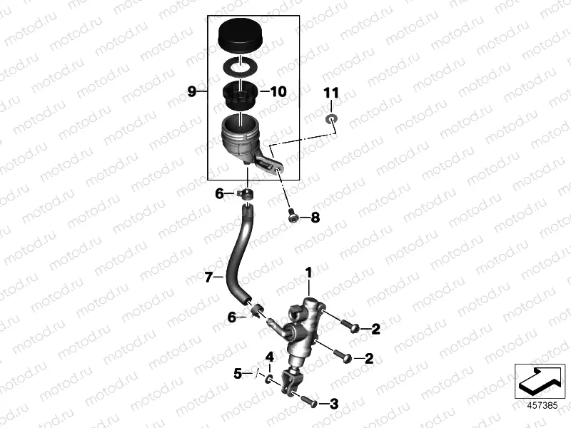 BRAKE MASTER CYLINDER