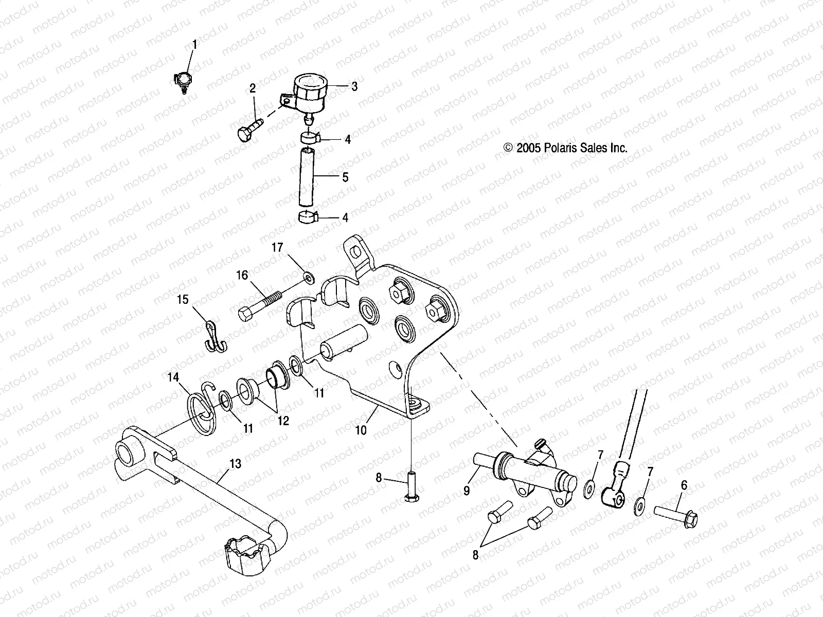 BRAKE MASTER CYLINDER | BRAKE MASTER CYLINDER, REAR - A06CA32AA/AB (4999202939920293B02)