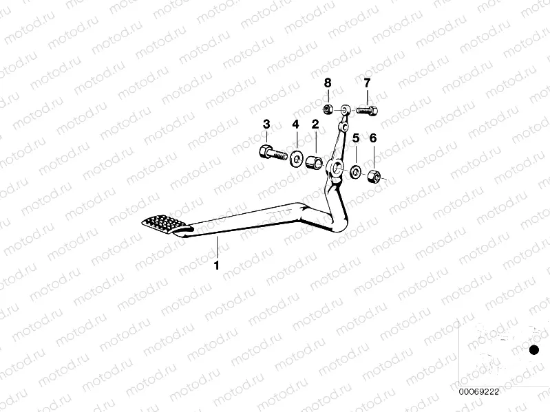 Brake pedal